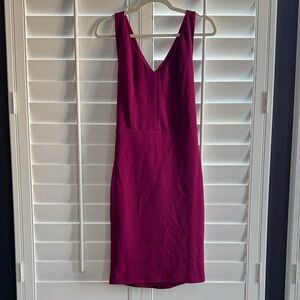 NWT Lulus fuscia dress